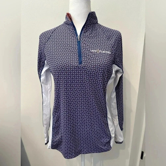 THE PLAYERS Peter Millar Women's Quarter-Zip Raglan Long Sleeve Sun Shirt XS - Picture 4 of 8